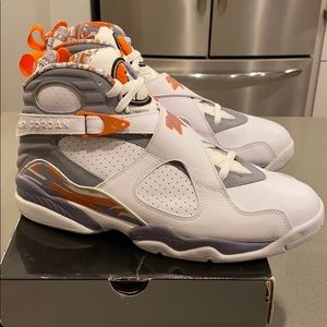 Air Jordan 8 Retro Stealth Orange